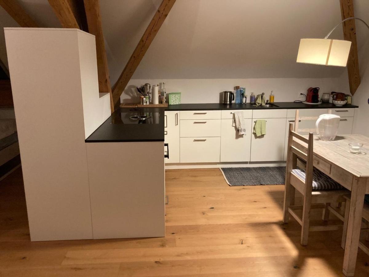 Ferienwohnung Burg Murten Buitenkant foto