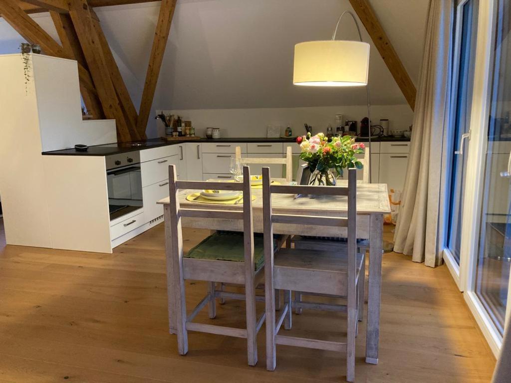 Ferienwohnung Burg Murten Buitenkant foto