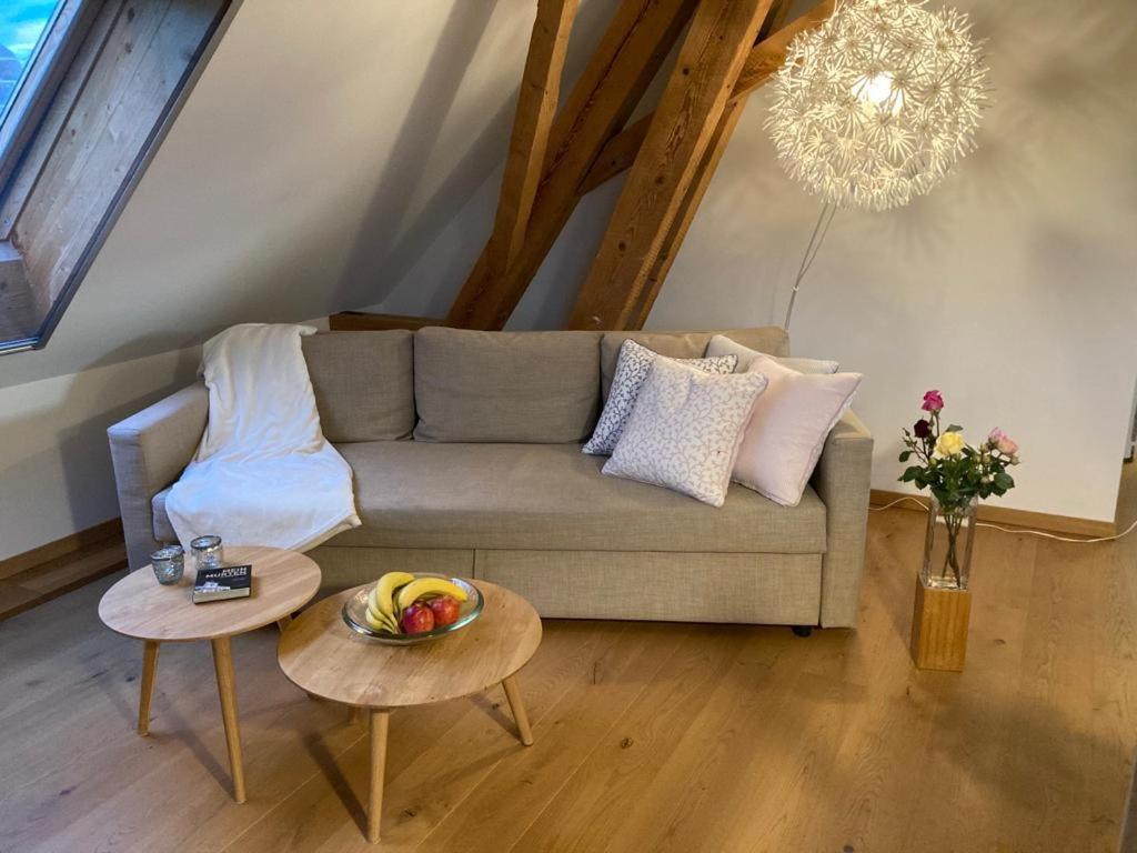Ferienwohnung Burg Murten Buitenkant foto
