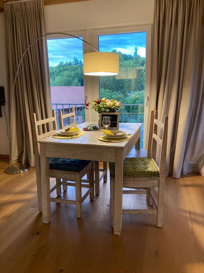 Ferienwohnung Burg Murten Buitenkant foto