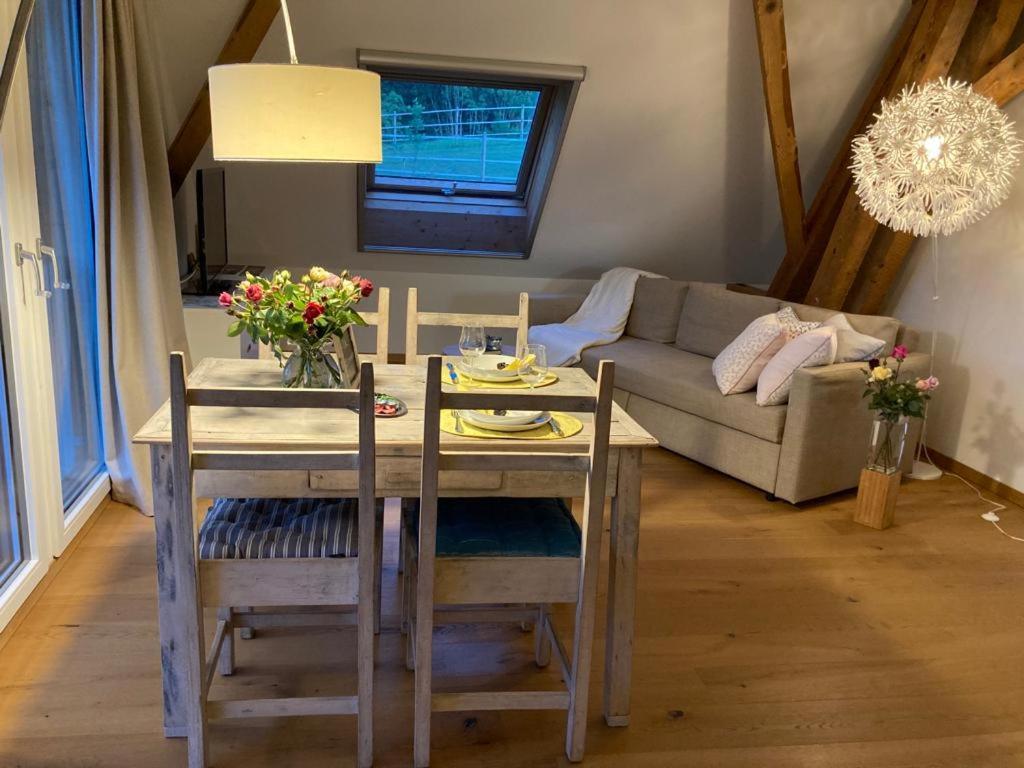 Ferienwohnung Burg Murten Buitenkant foto