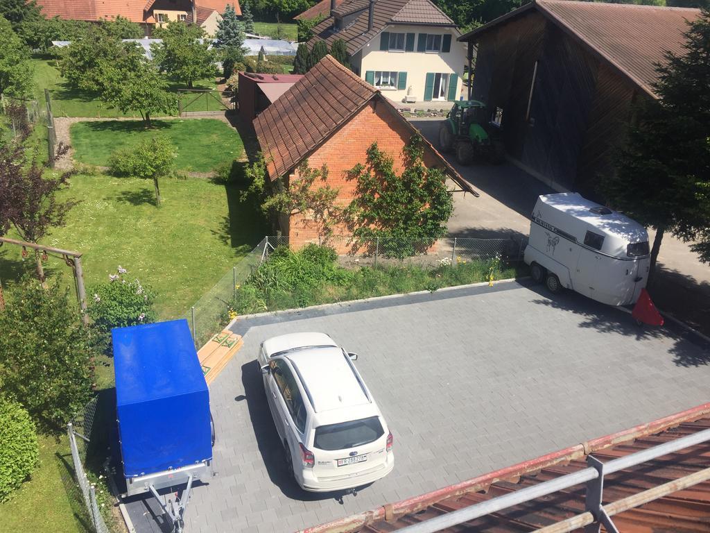 Ferienwohnung Burg Murten Buitenkant foto