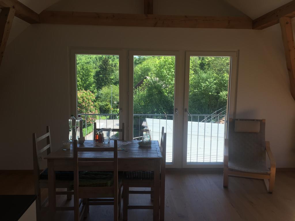 Ferienwohnung Burg Murten Buitenkant foto