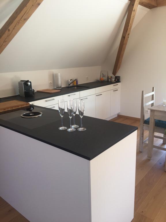 Ferienwohnung Burg Murten Buitenkant foto