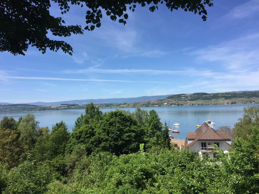 Ferienwohnung Burg Murten Buitenkant foto